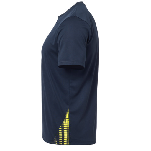 Camiseta de treino Score Azul Marinho/Amarelo Fluorescente Uhlsport