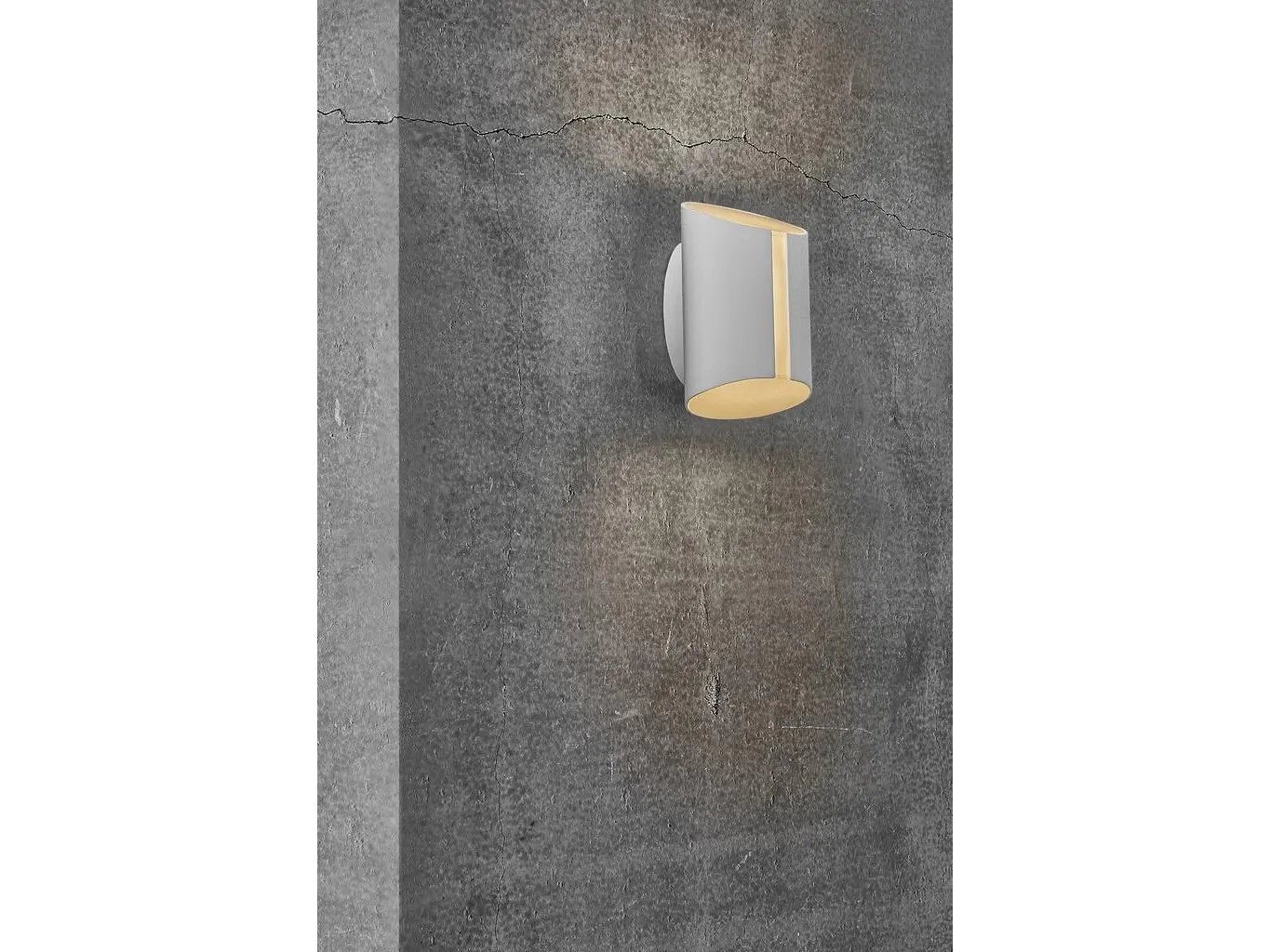 Nordlux Grip Smart, Dukket op, Cylinder, 1 pære(r ), IP54, Hvid