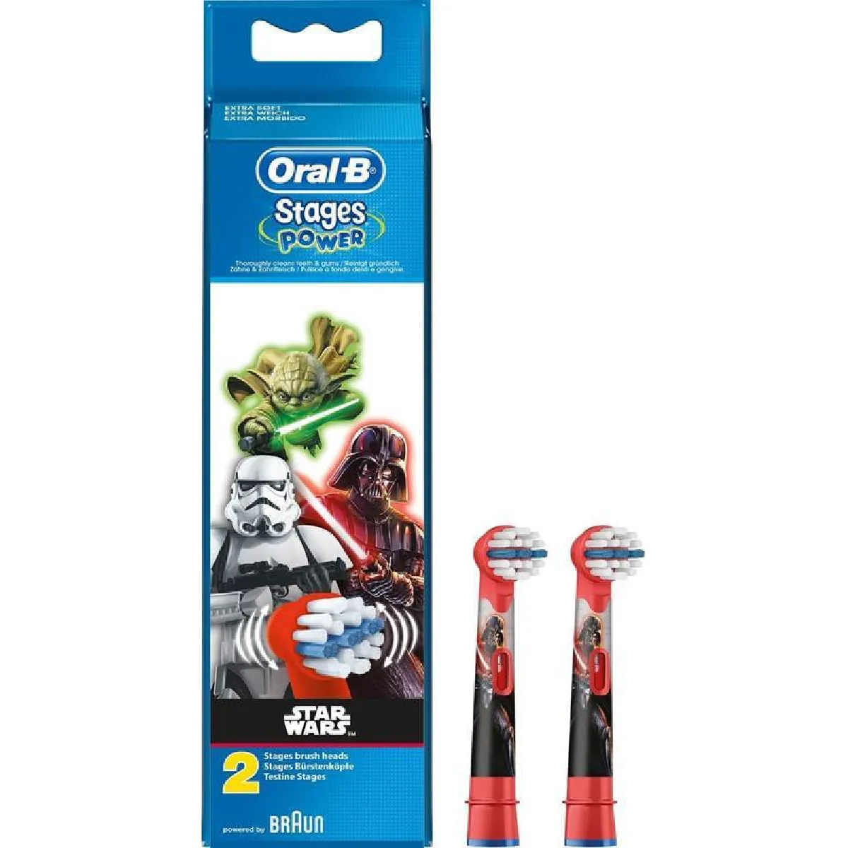 Oral-B - Brossettes Star Wars (2 Unités)