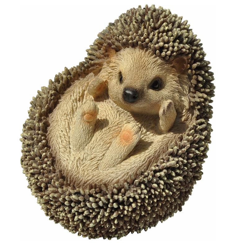Dazikemo Dekofigur Gartenfigur Igel 12 x 11 x 12 cm