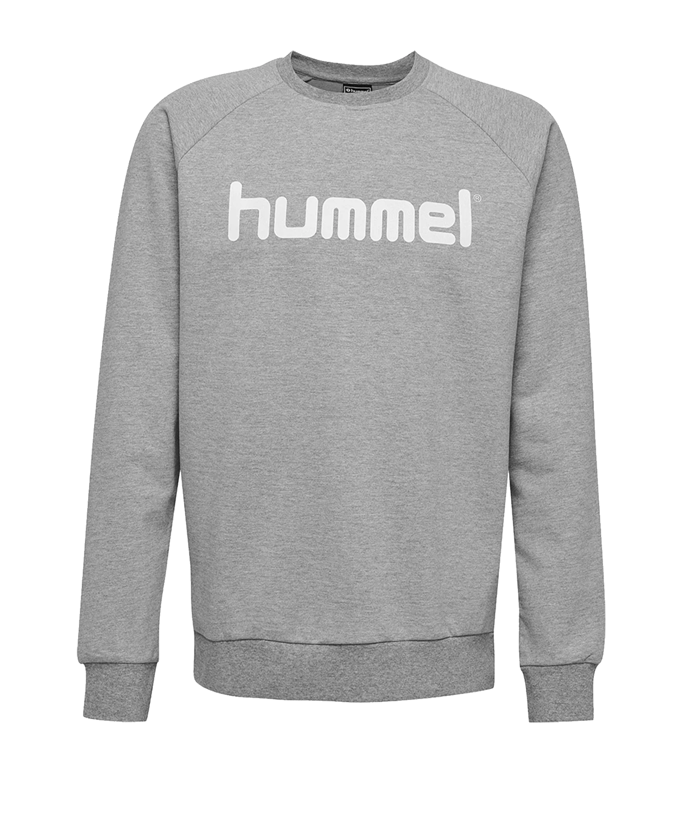 Hummel Cotton Logo Sweatshirt Kids Grau F2006