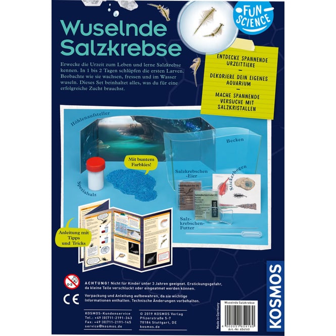 Fun Science - Wuselnde Salzkrebse