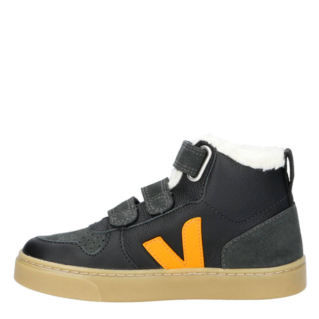 Veja SMALL V-10suède sneakers donkerblauw