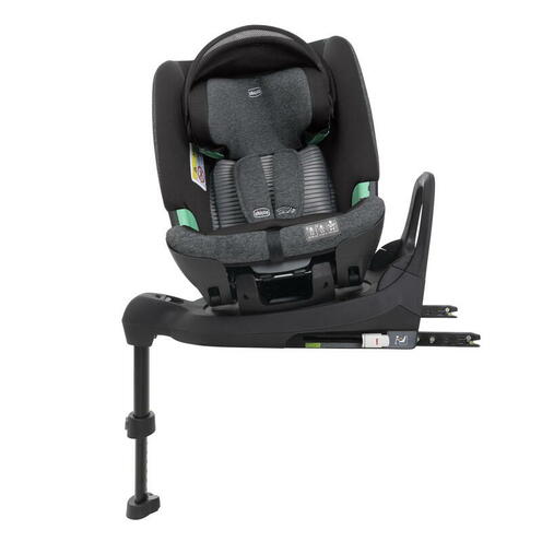 Siège-auto Gr. 0+/1/2/3 Bi-Seat i-Size Air avec base Black air - CHICCO