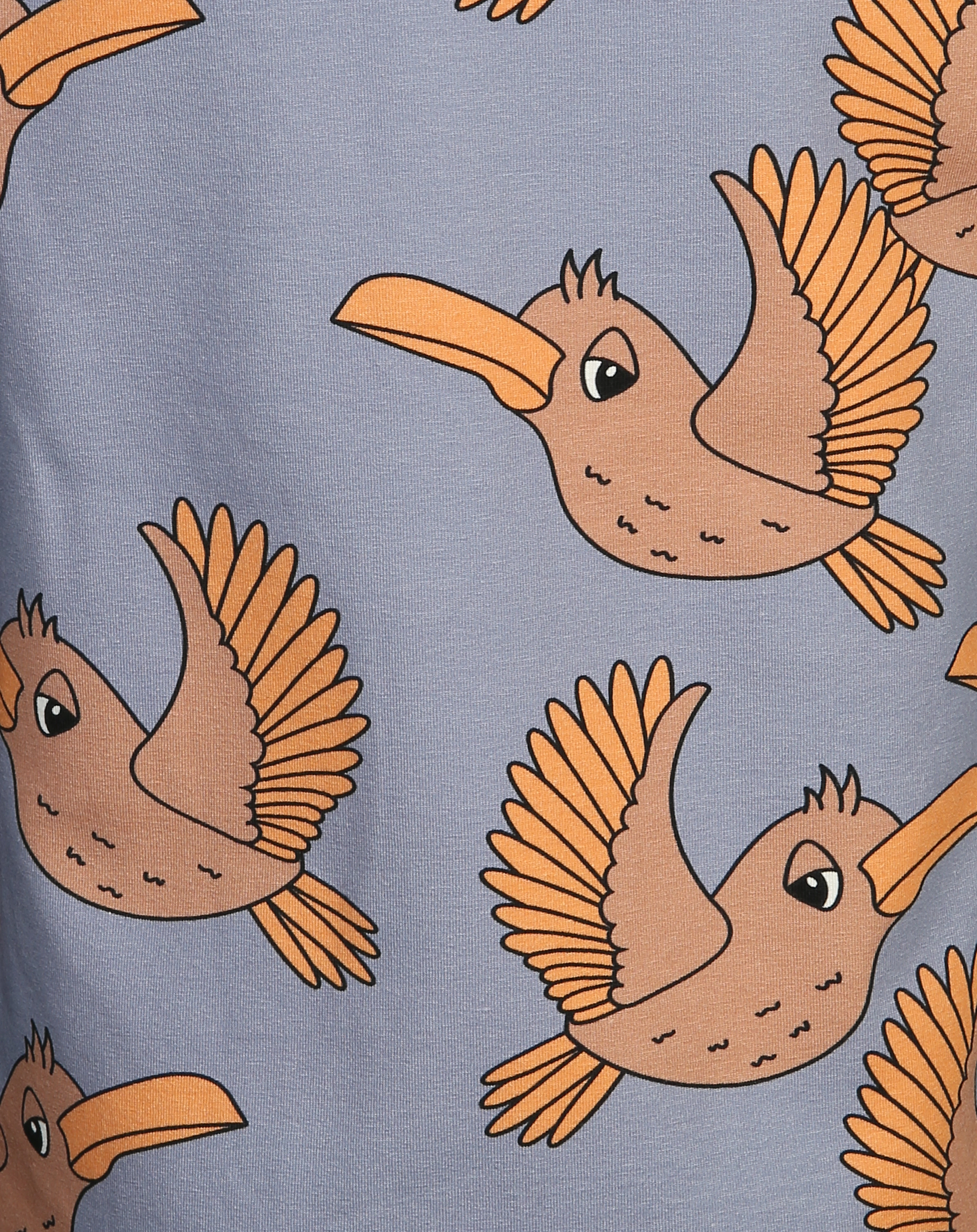 T-Shirt BIRDIE in blue
