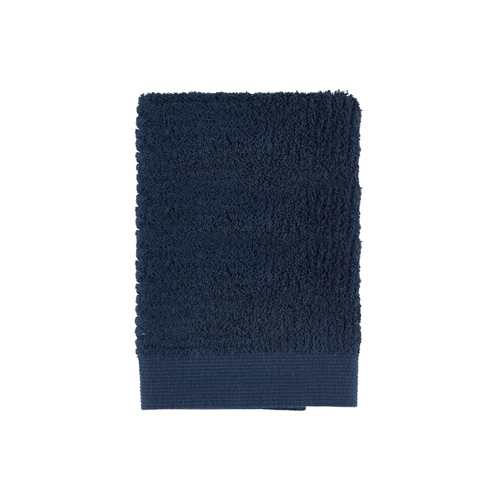 Zone Denmark - Classic Gästehandtuch, 50 x 70 cm, dunkelblau