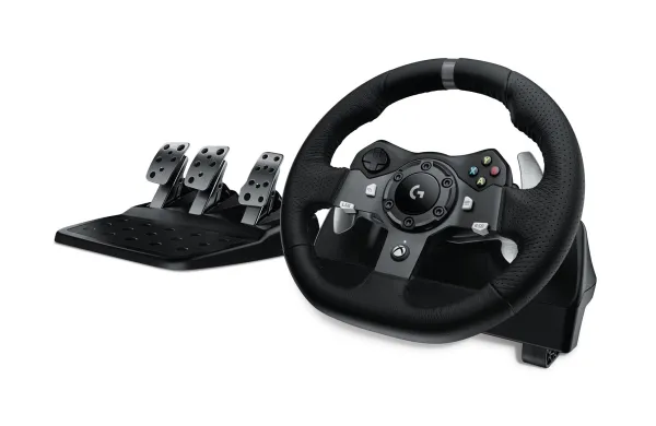 Logitech® | G920 Driving Force - Rat og pedalsæt - kabling - for Microsoft Xbox One & PC