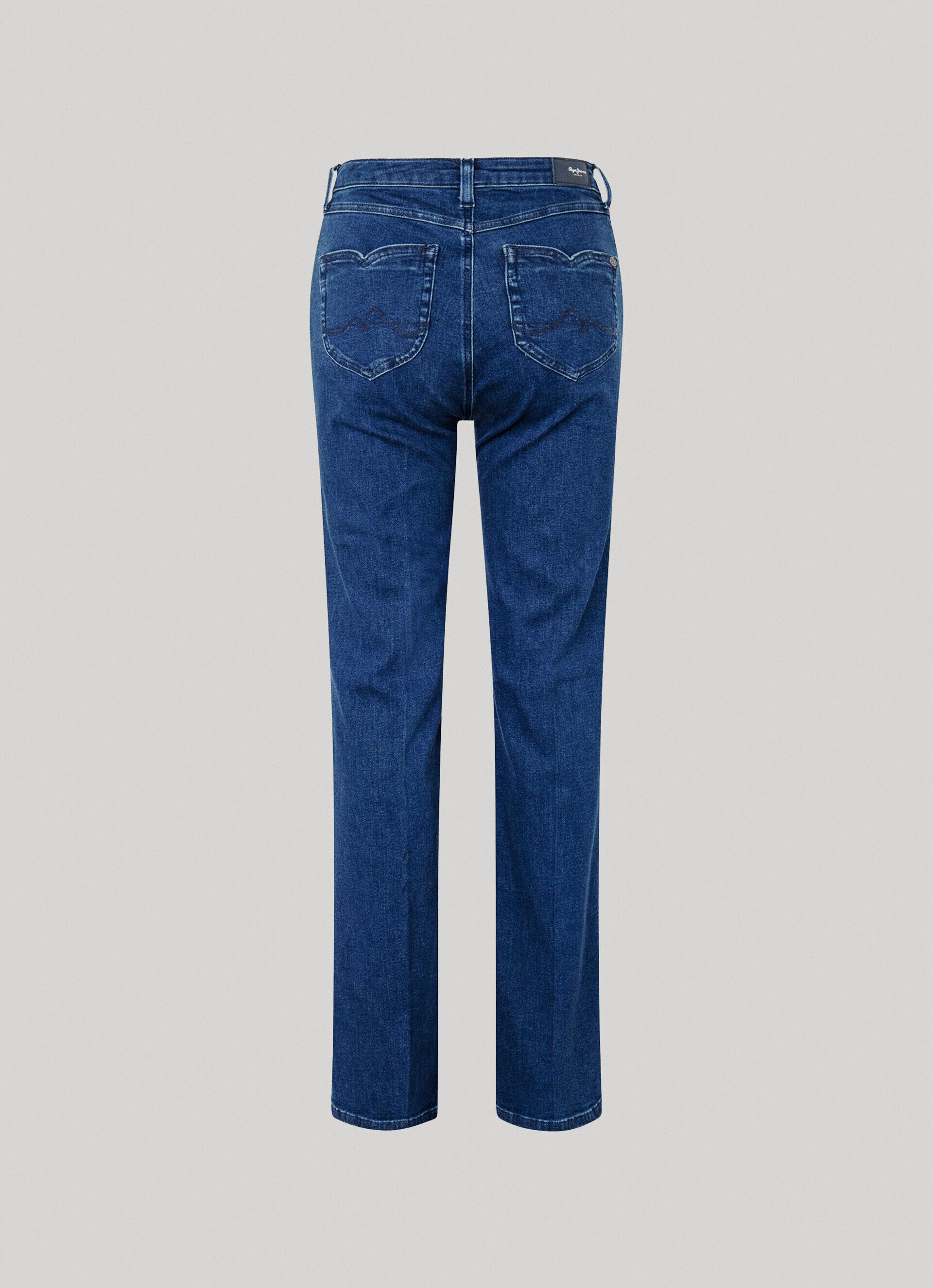 Calça jeans Willa Fit Flare de cintura alta - jeans