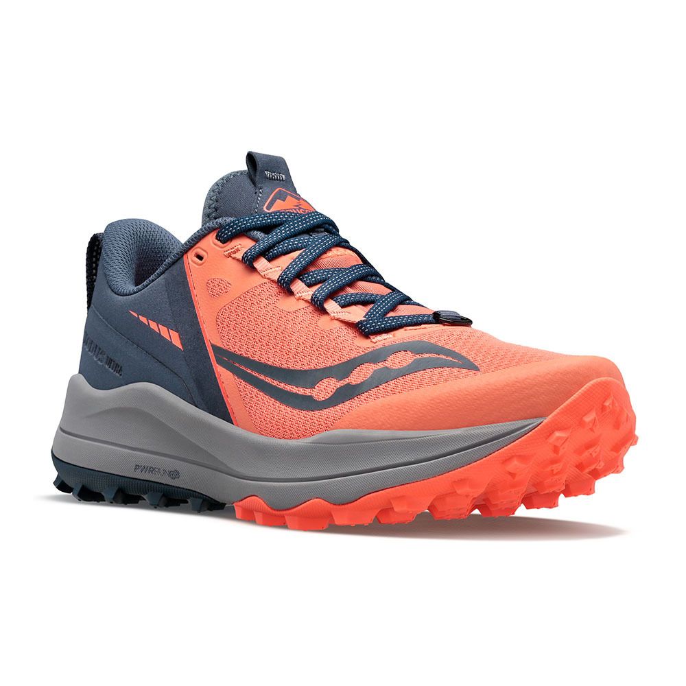 Saucony XODUS ULTRA - Chaussures trail Femme sunstone/night
