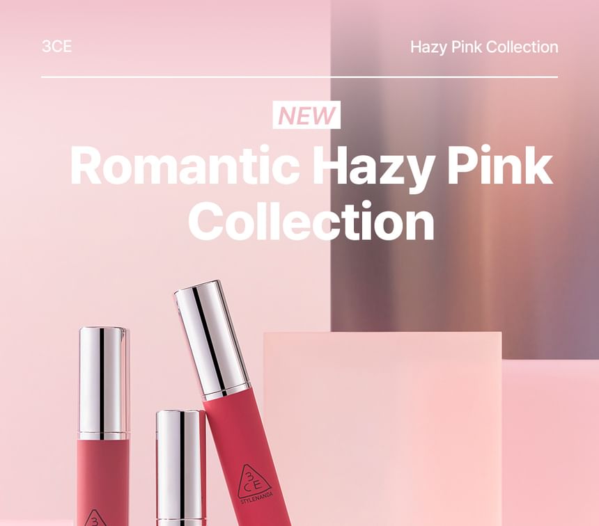 3CE - Hazy Lip Clay - 13 kleuren