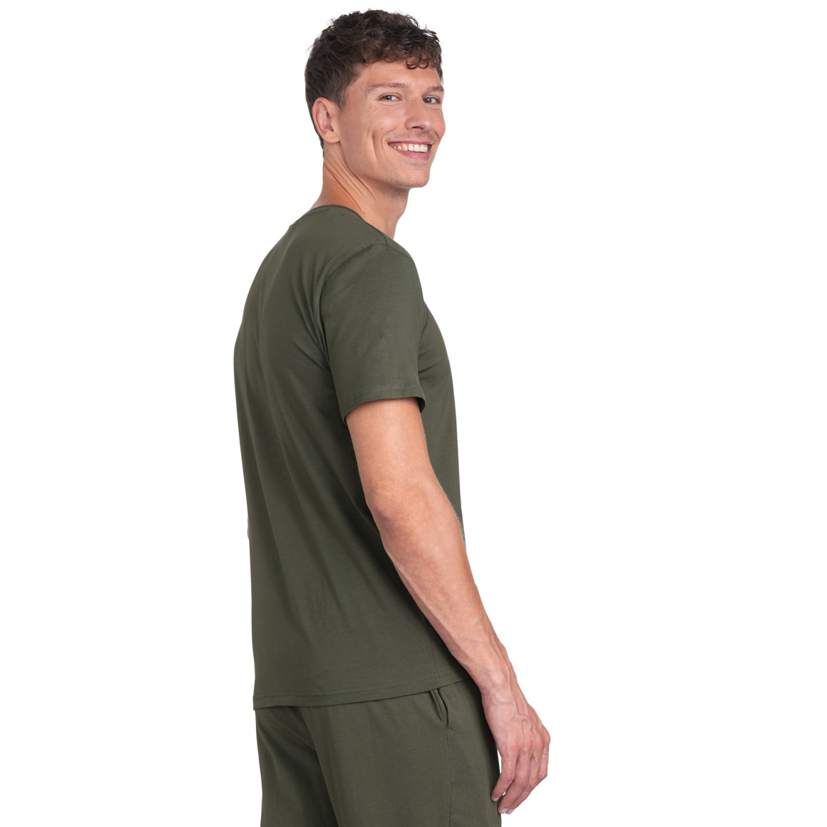 VanVaan 2 Herren T-Shirts mit Rundhalsausschnitt dunkelgrün / dunkelblau