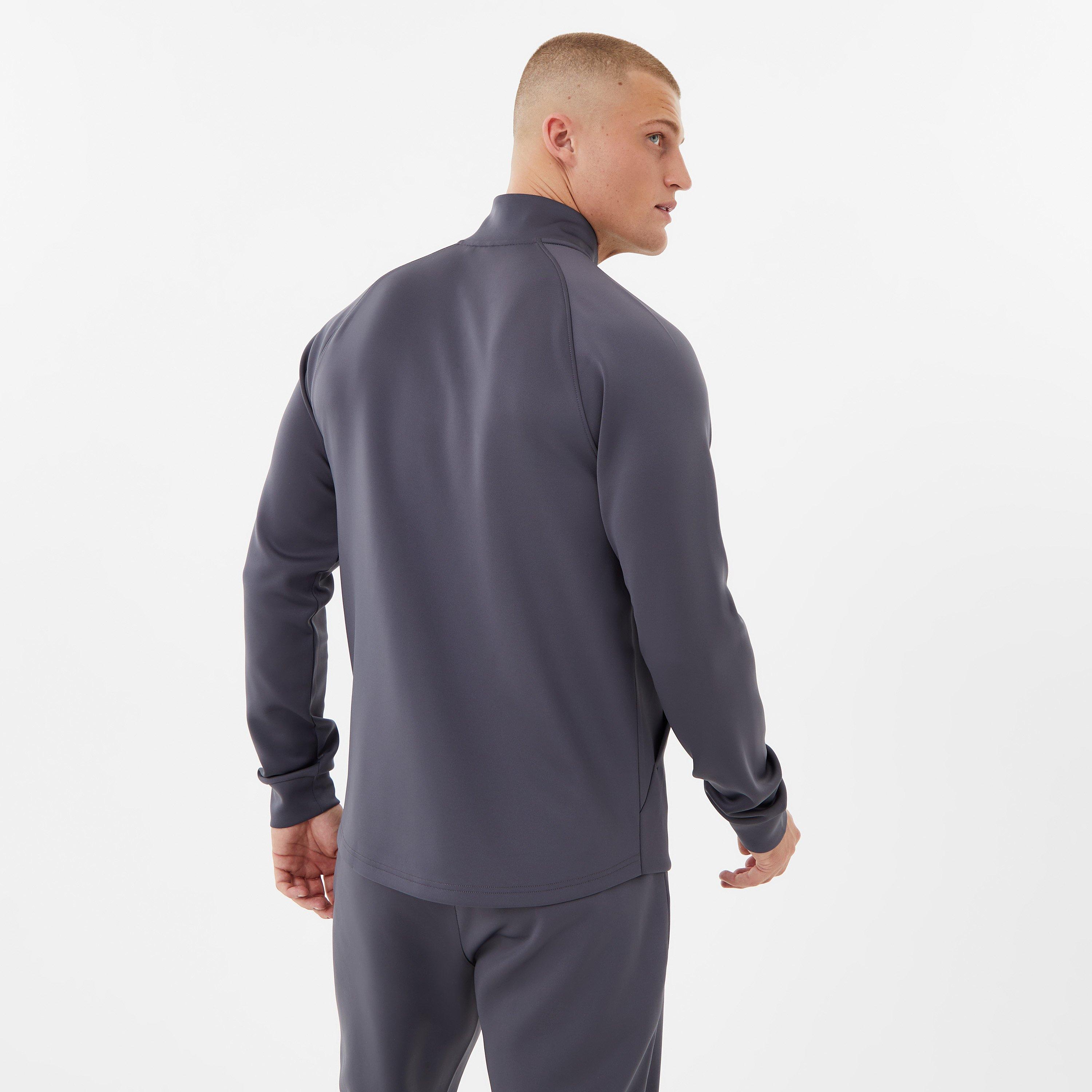 Everlast quarterZip Track Jacket Mens