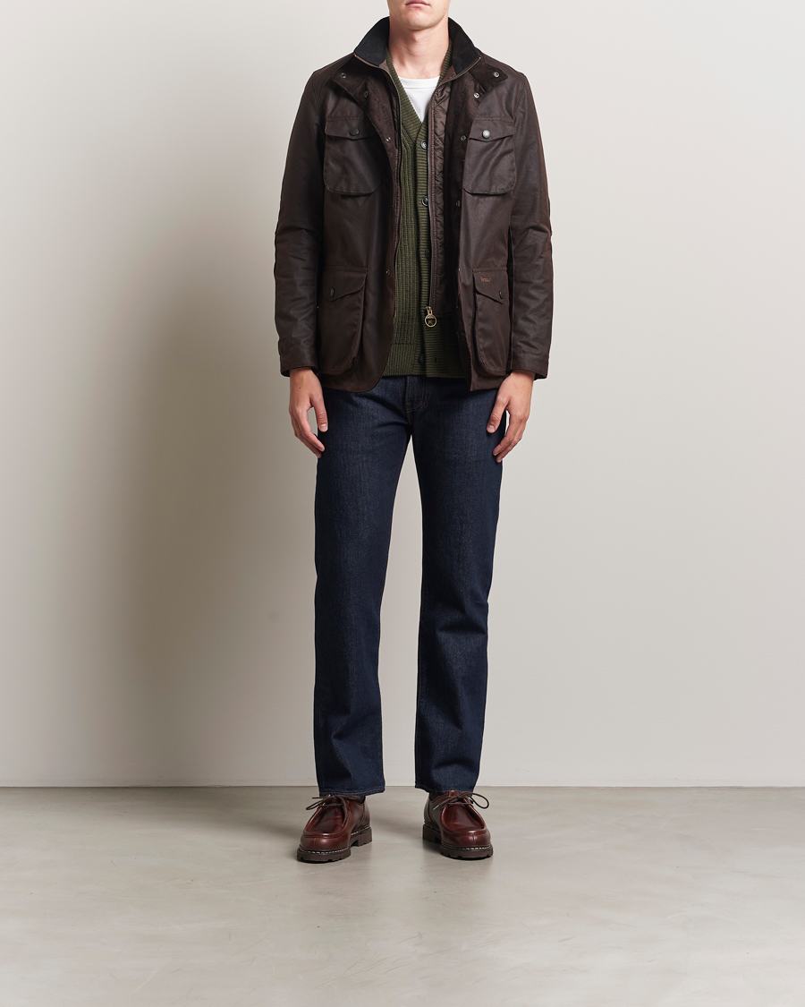 Barbour Lifestyle Ogston Waxed Jacket Rustic