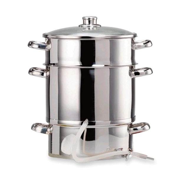 Extracteur de jus à vapeur en inox 26 cm 342635 Baumalu