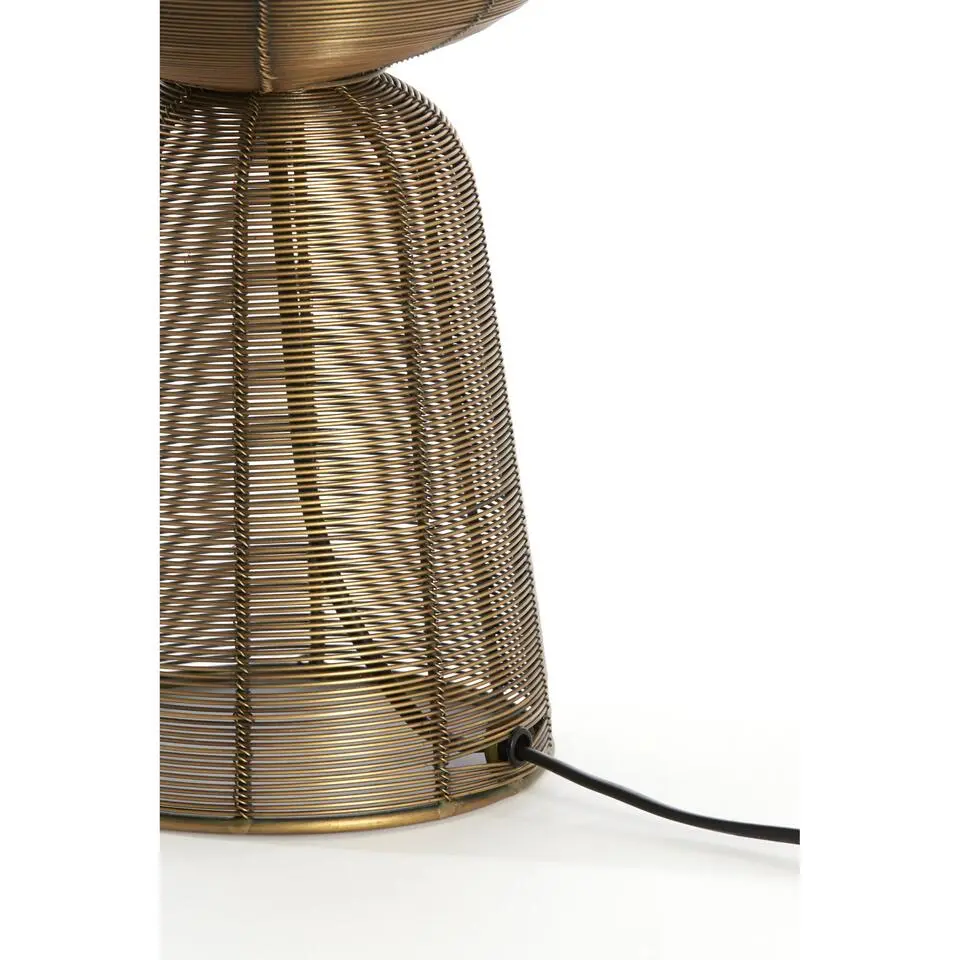 Tafellamp Aboso - Brons - Ø18cm