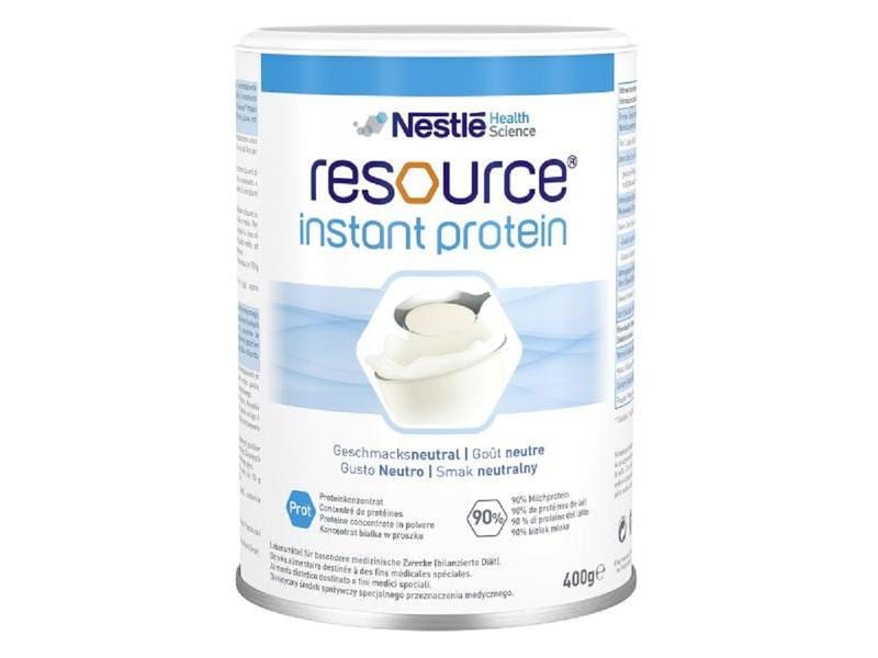 Resource Instant Protein Dose neutral 400 g Geschmacksneutrales Proteinkonzentrat in Pulverform