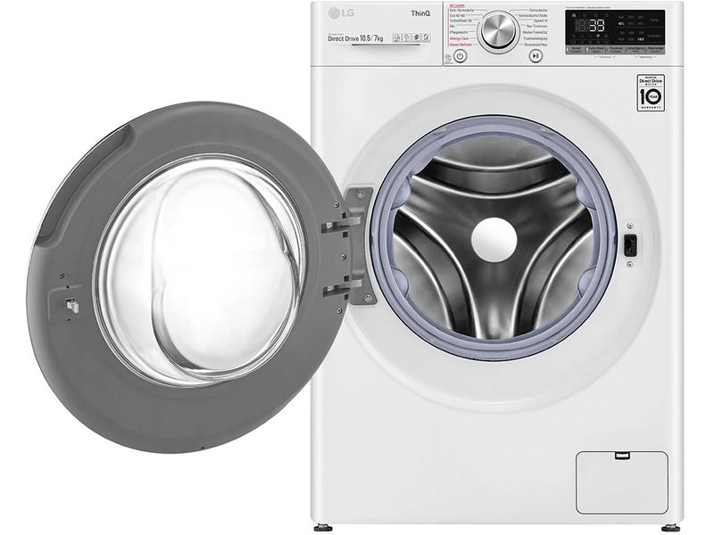 LG Waschtrockner V7WD107H2E 10.5 kg / 7 kg Tumbler zum Waschen und Trocknen in einem