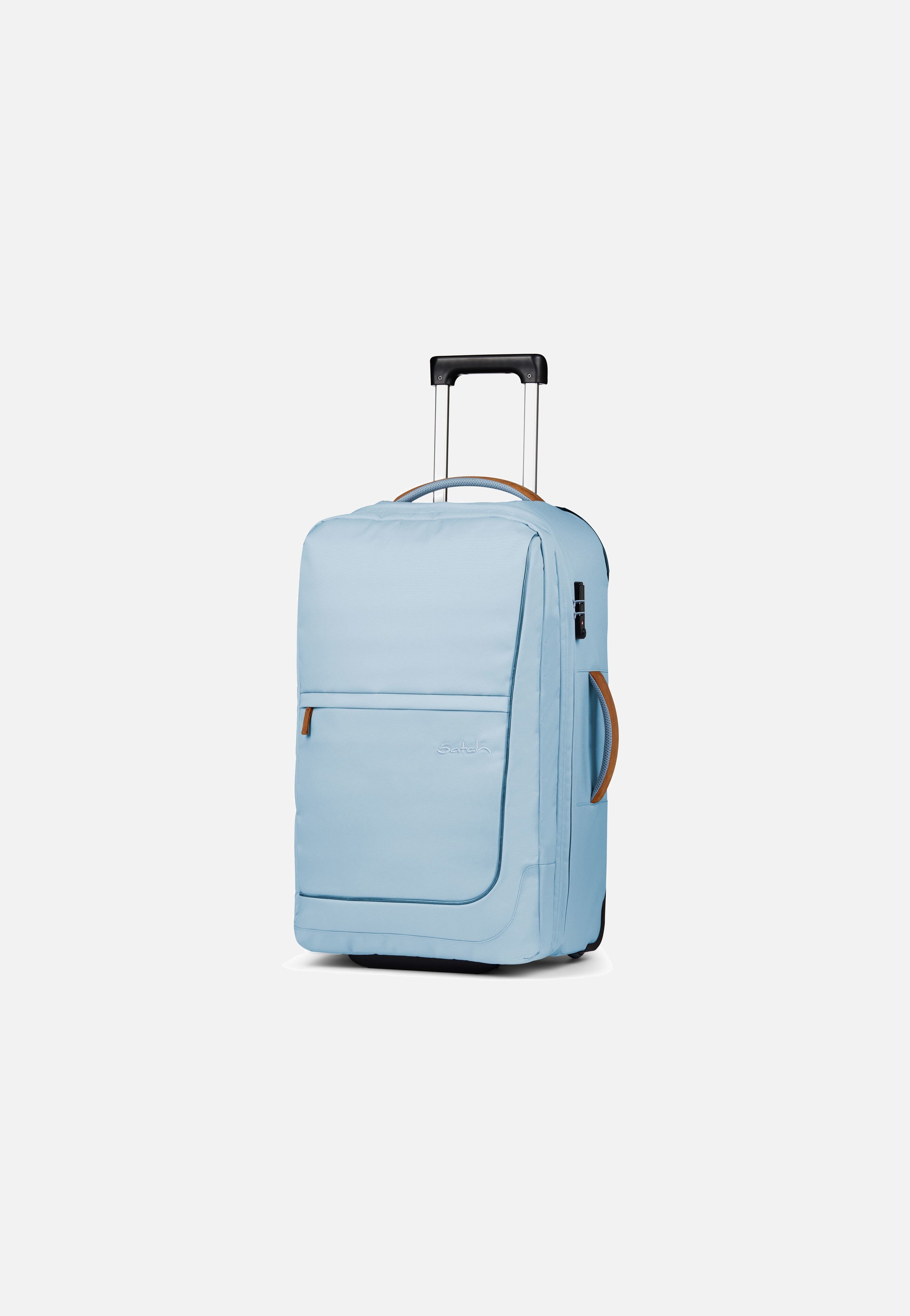 satch Flow Pure M Trolley Pure Ice Blue - Koffer