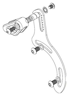 Guide Chaîne Haut Reverse E-MTB Shimano Step 26-36 dents
