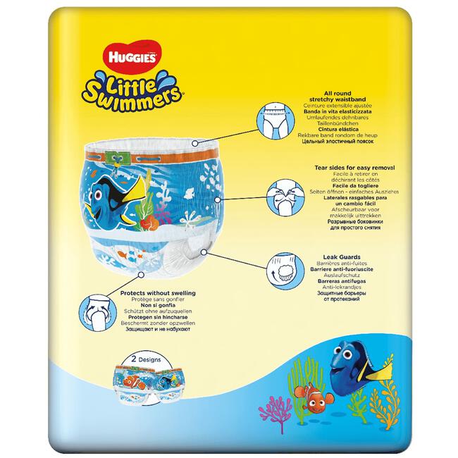 Huggies Little Swimmers Zwemluiers - Maat 5-6 Medium (12 Tot 18 kg) 11 stuks