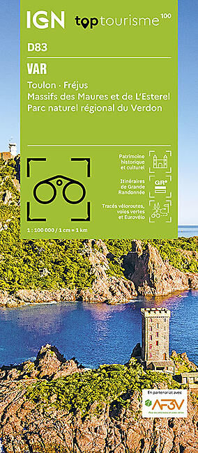 IGN - VAR D83 TOP TOURISME 100 IGN