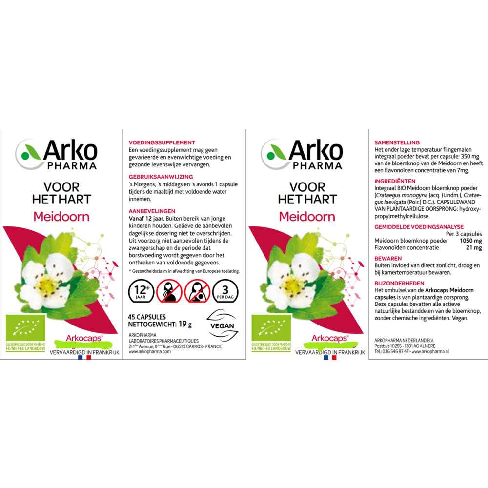 Arkopharma Meidoorn 150 capsules