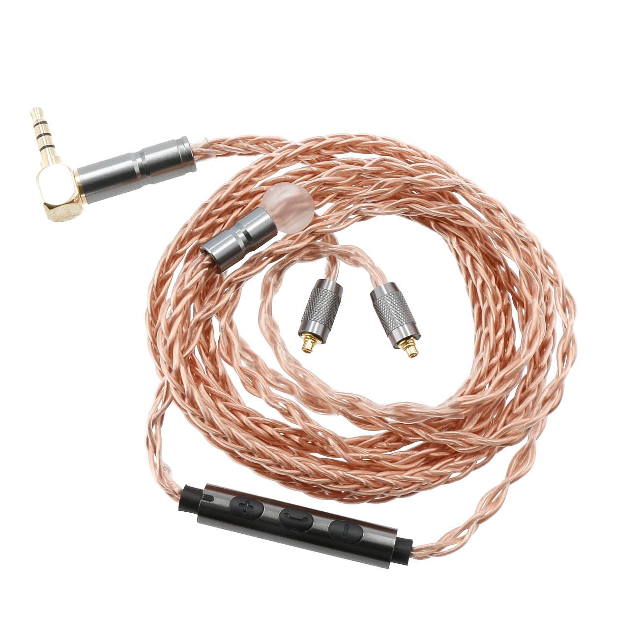 Devine EM-CAB-MA audiokabel met microfoon/remote voor in-ear monitors