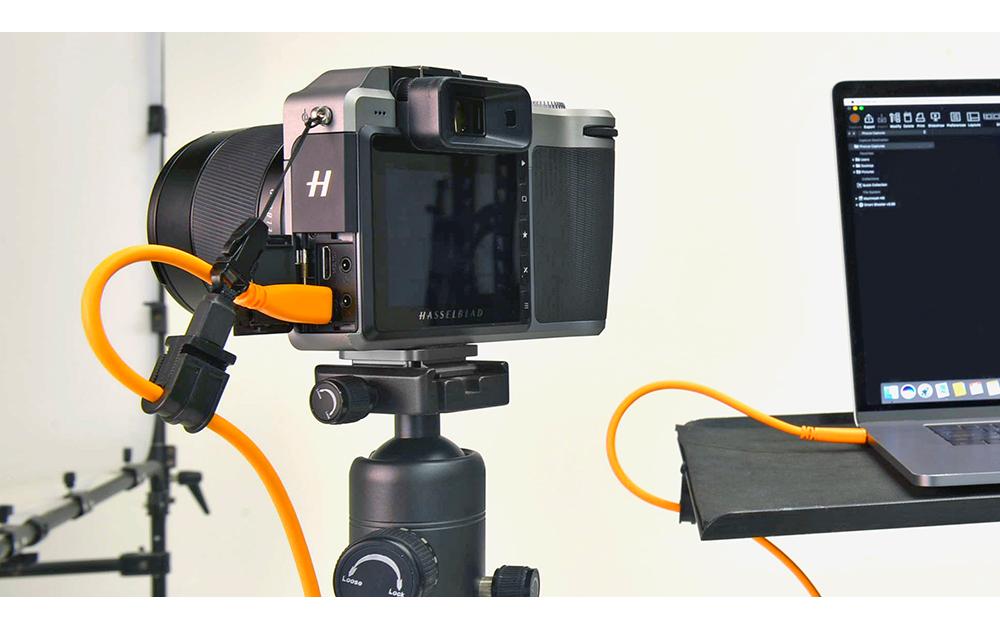 Kabel TetherPro USB-C to USB-C, 1 m OrangeOptimierte Verbindung von Ihrem USB-C-Computer zur USB-C-Kamera