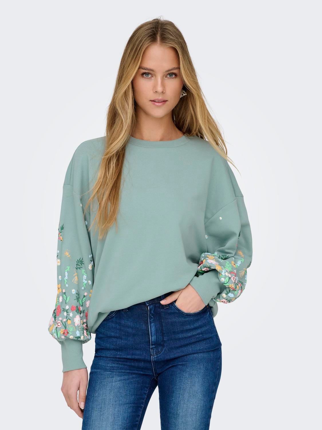 ONLBROOKE Sweatshirt Gray Mist
