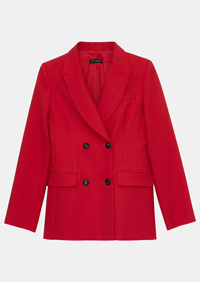 Veste Valentiarouge en laine froide