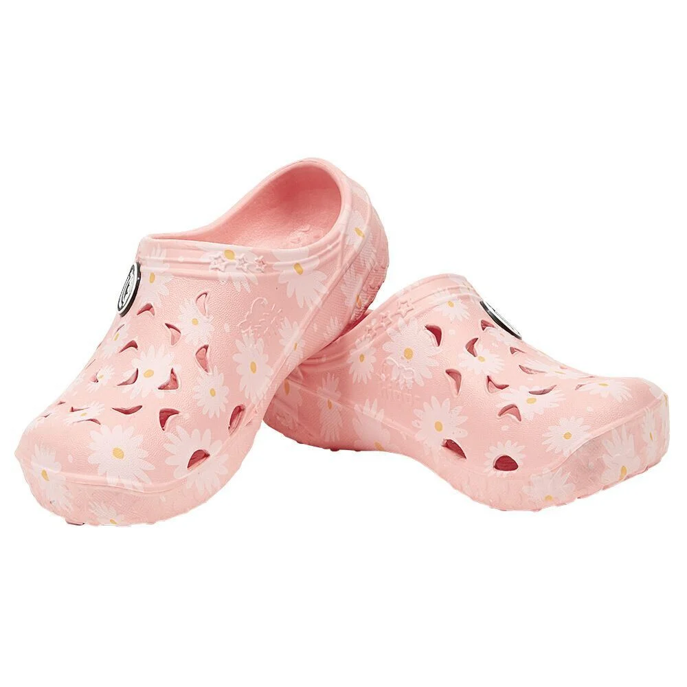 Sabot Hipps enfant été motif fleur rose 26/27