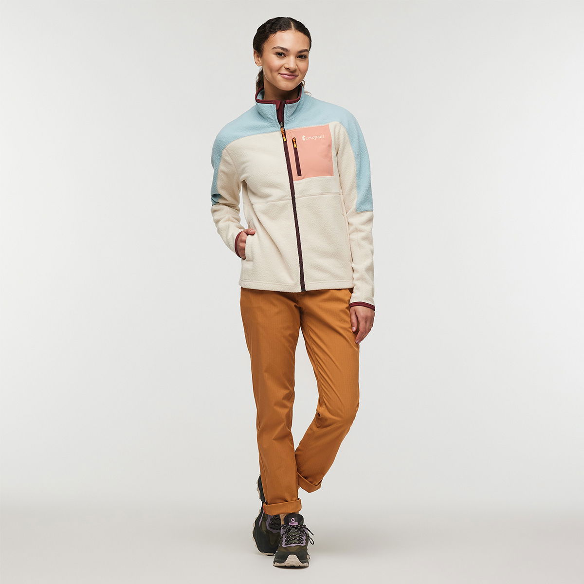 Cotopaxi Abrazo FZ Fleece, dame (Sea Spray)