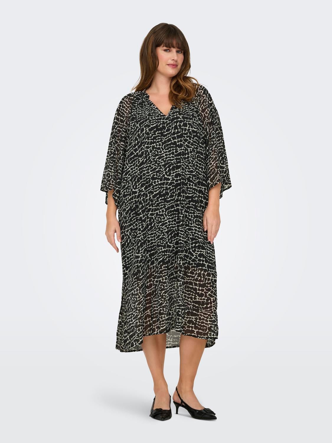 CARMIL Langes Kleid Black