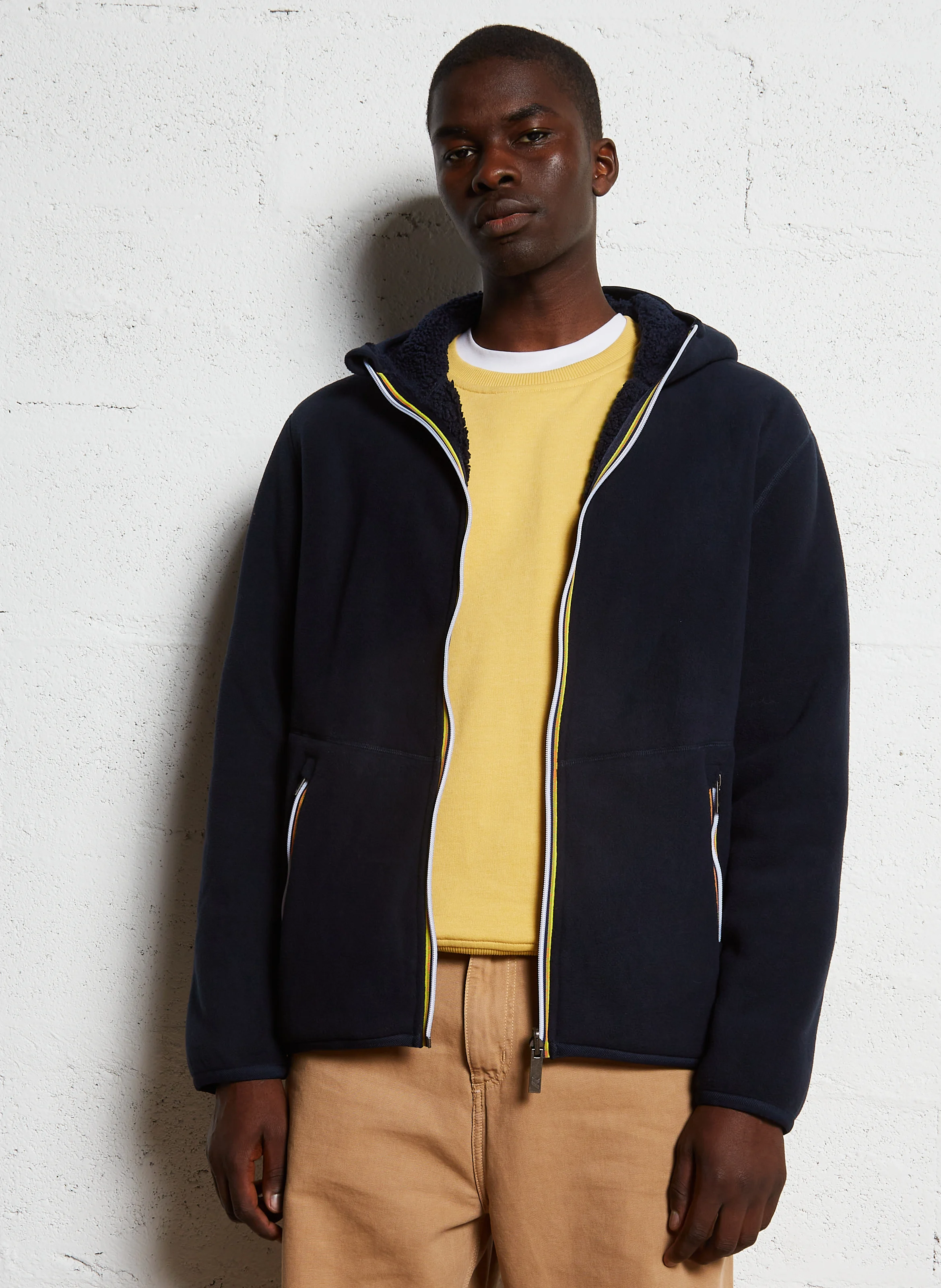 JACK SHERPA POLAR DOUBLE - Polaire à capuche | Bleu