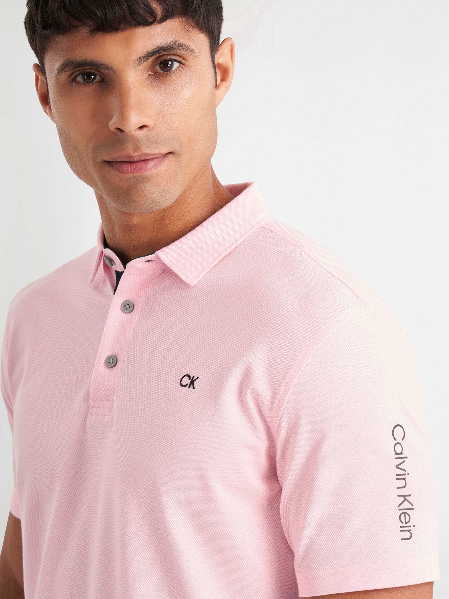 Roze - Calvin Klein Golf Uni poloshirt