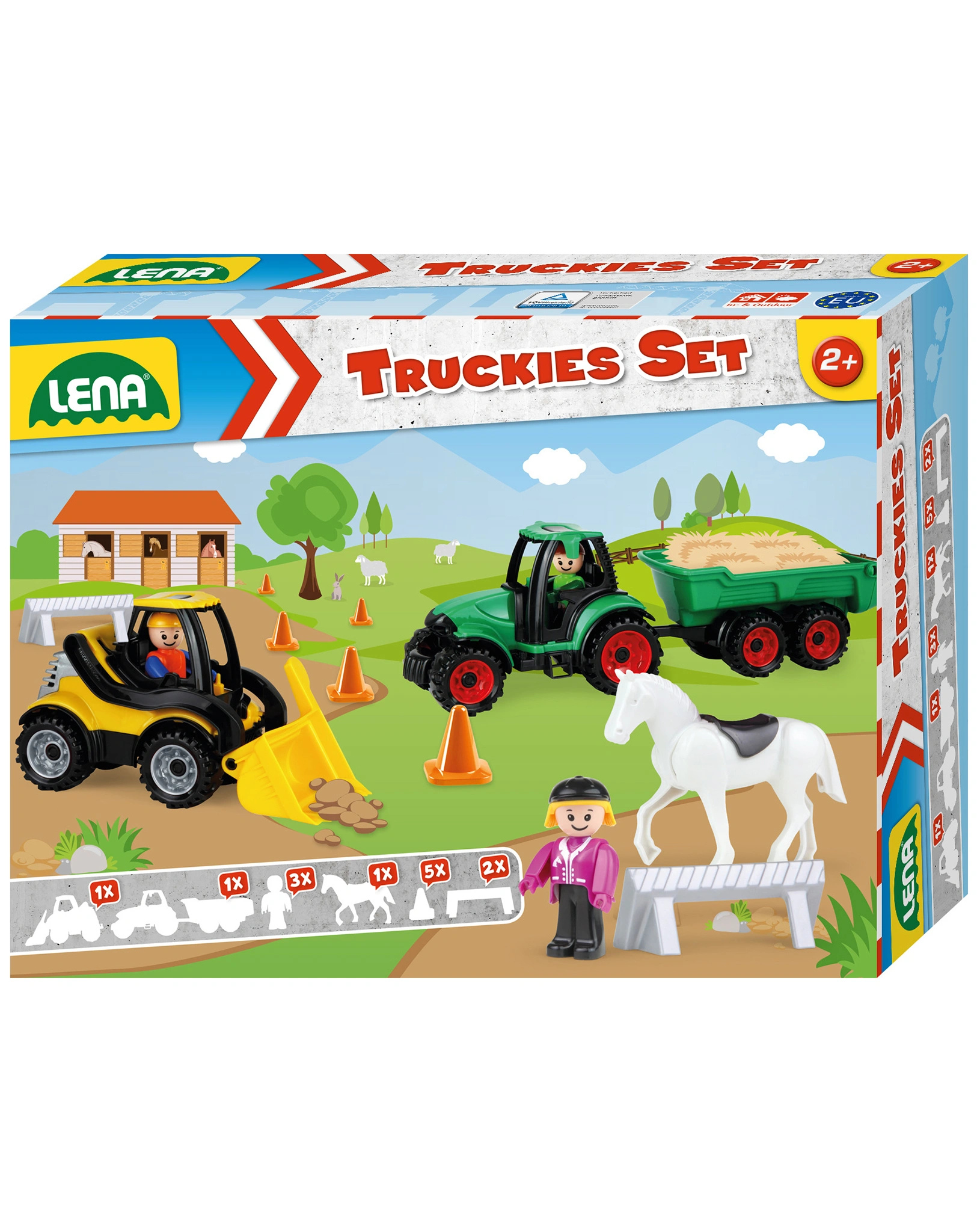 Truckies-Set BAUERNHOF mehrteilig in bunt