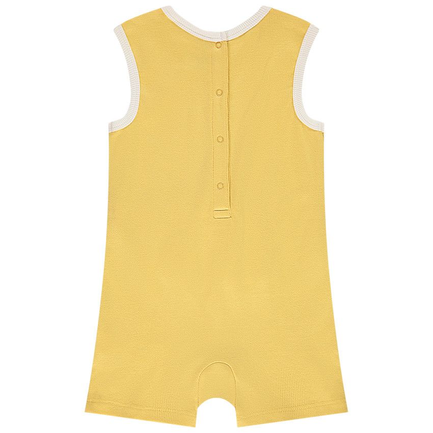 Combinaison courte en maille Tic & Tac Disney pour bébé garçon - Jaune