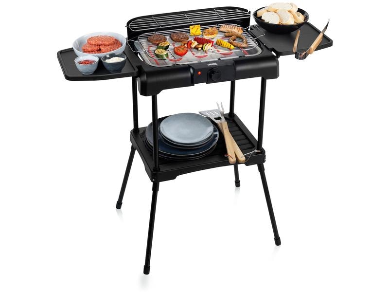 Tristar Standgrill Elektro, 2200 W 2-in-1-Elektrischer Stand oder Tischgrill