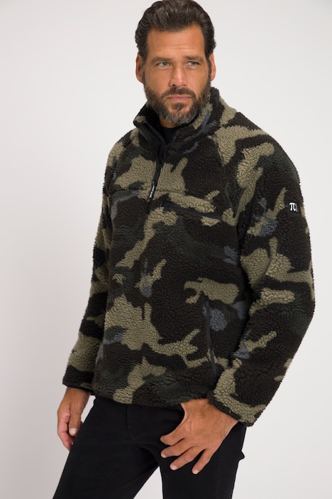JAY-PI Teddy-Skijacke, Skiwear, Outdoor, windabweisend, Camouflage,