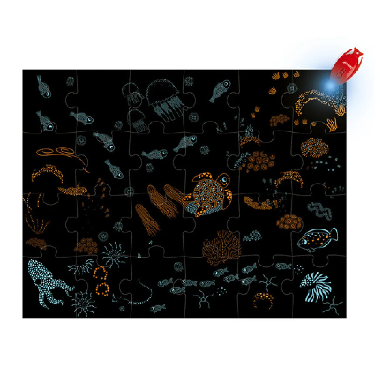 Juratoys-Janod Janod Puzzle Magique Océan
