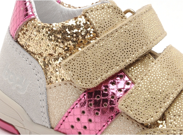 Bopy boots bottine bebe jopyvel beige