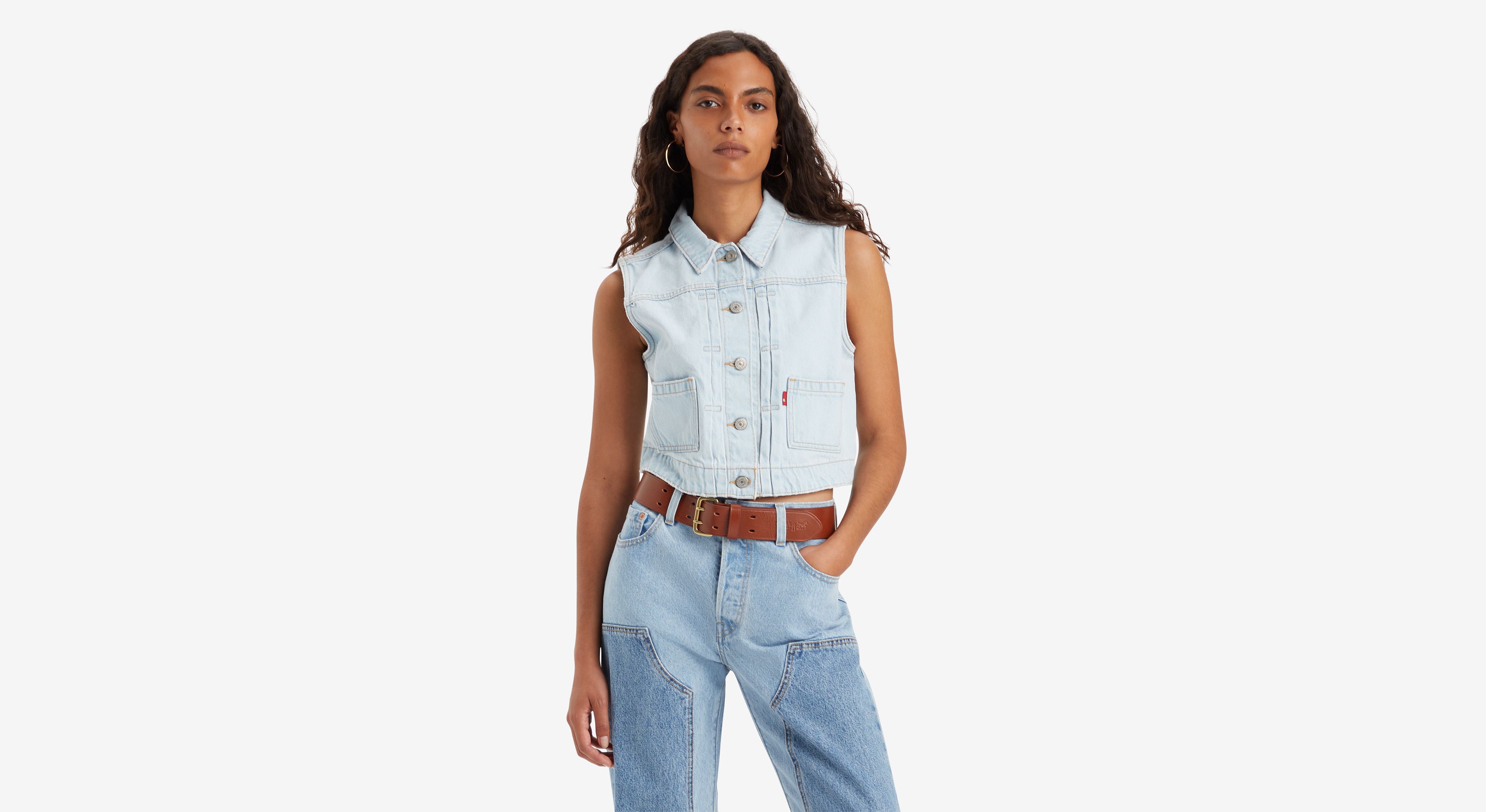 Veste sans manche utilitaire - Sugar Cube - Bleu
