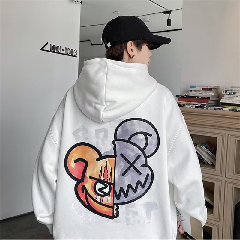 Gonzalito - Cartoon Print Hoodie