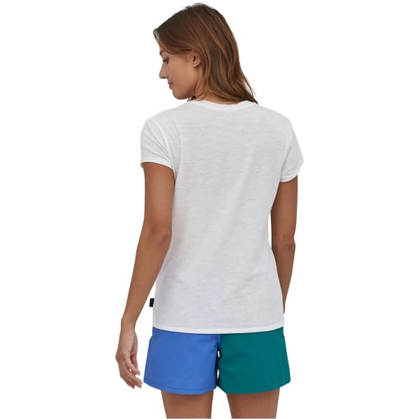 T-shirt randonnée PATAGONIA W'S MAINSTAY TEE WHITE