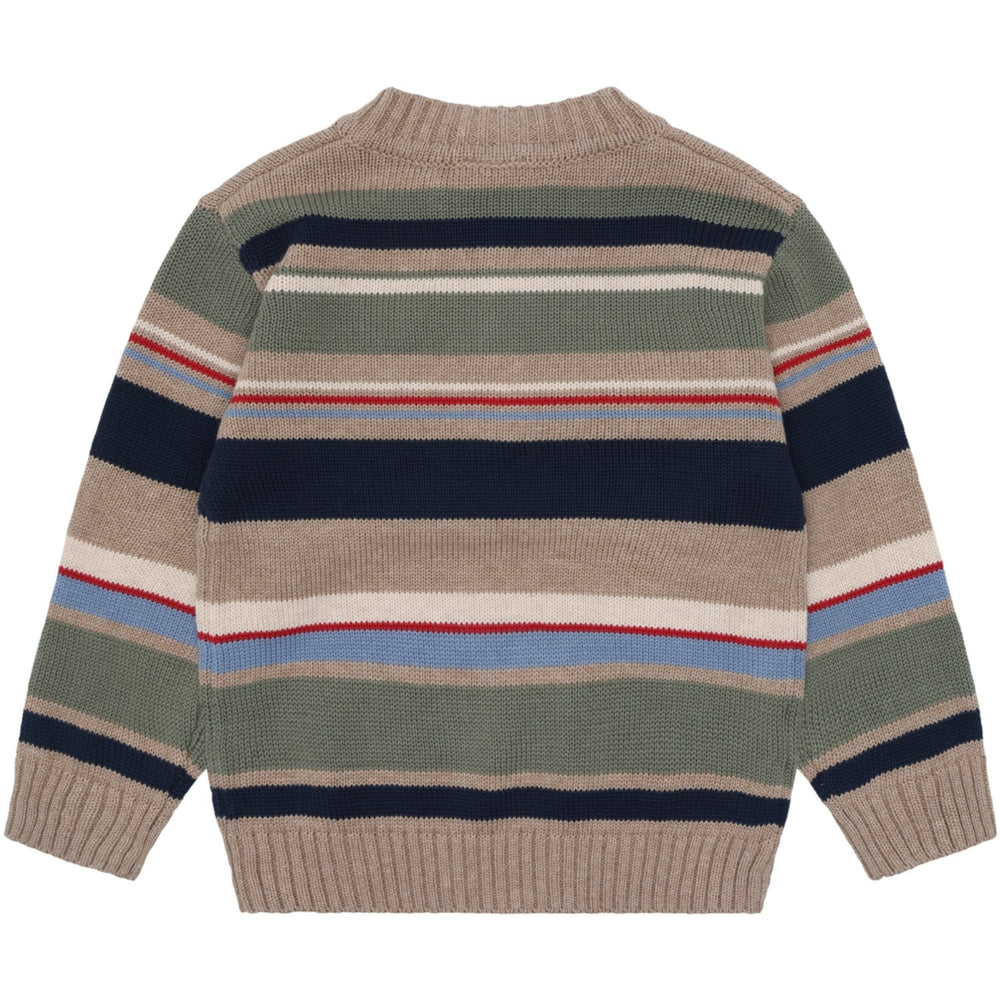 Køb Hust & Claire Biscuit Pelle Knitstripe