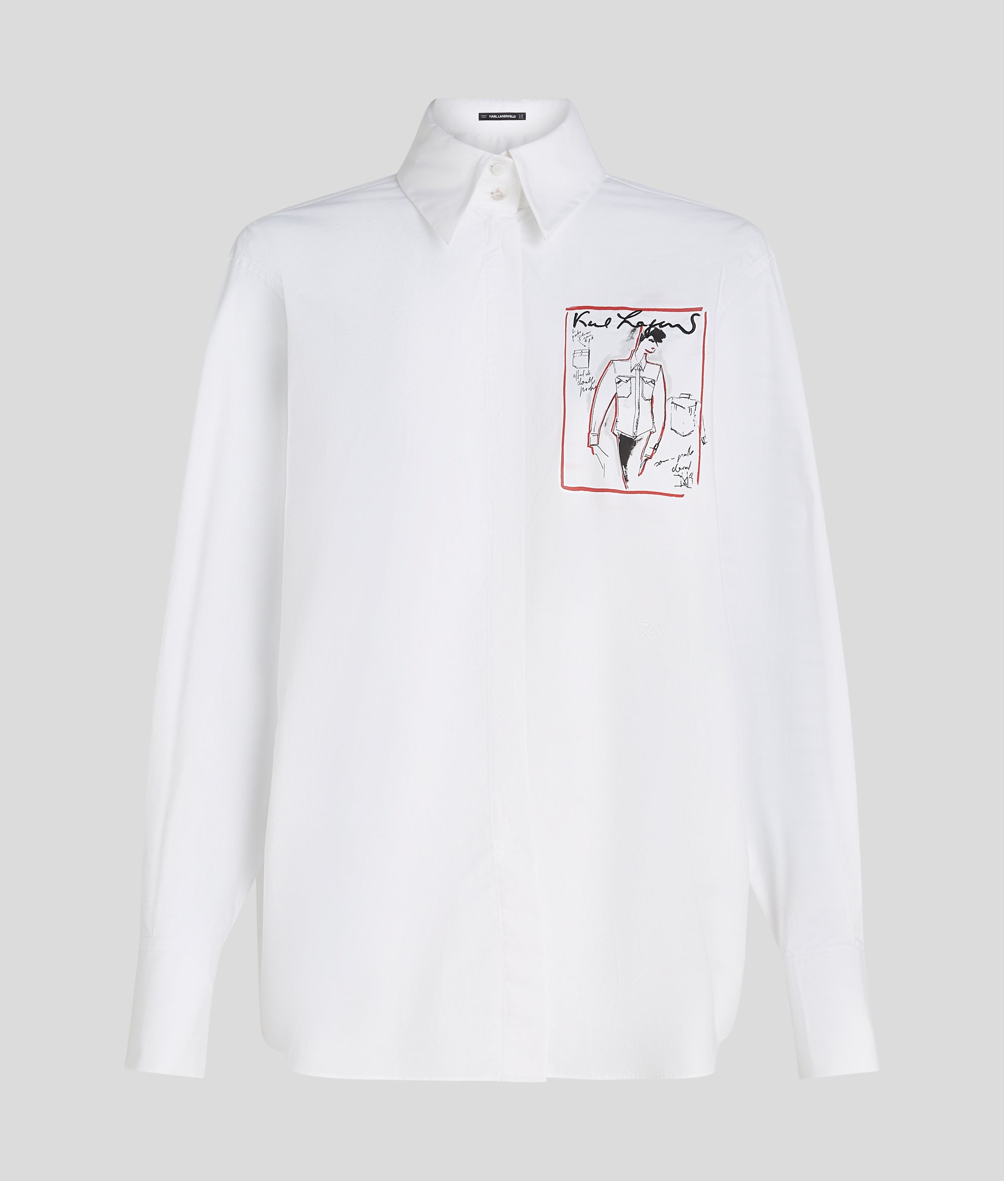 Karl Series poplin overhemd