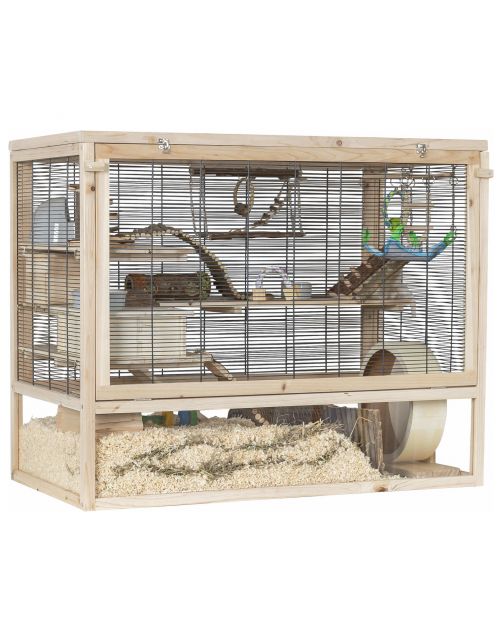 Trixie Knaagdierverblijf 100 - Dierenverblijf - 100x50x80 cm