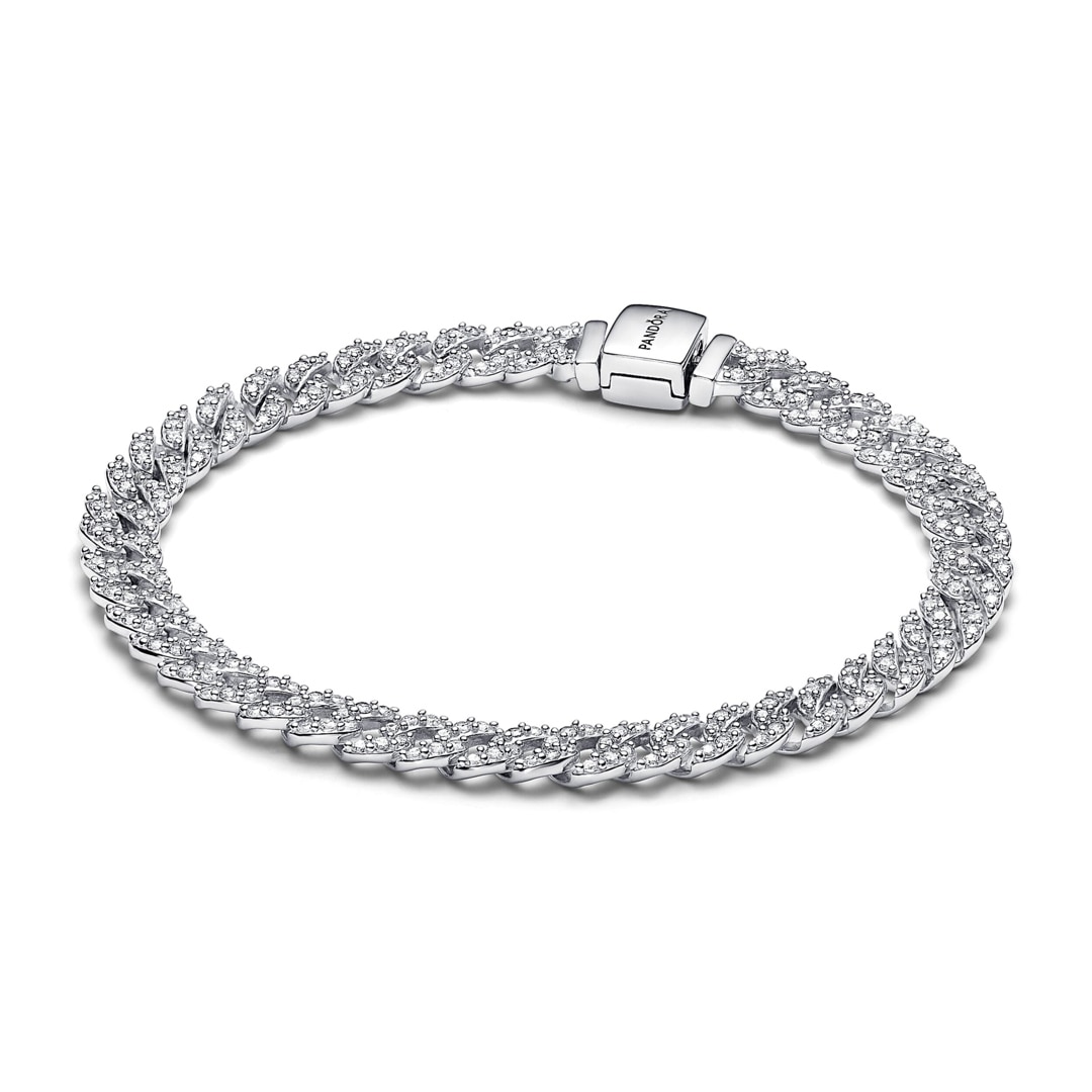 Pandora Timeless Pavé Gliederarmband 925 Silber