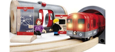 BRIO World 33513 Togbane Undergrunnssett