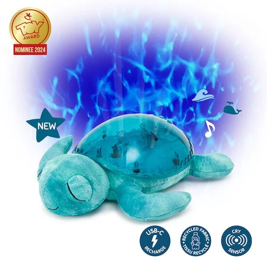 Veilleuse Tortue Tranquil Turtle Rechargeable   Aqua        de               Cloud B